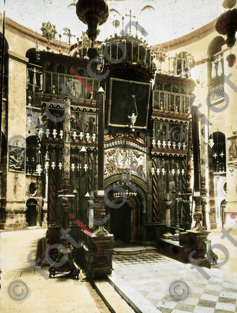 Die Grabeskapelle | The tomb chapel - Foto foticon-simon-149a-014.jpg | foticon.de - Bilddatenbank für Motive aus Geschichte und Kultur